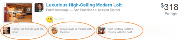 Airbnb - friends with host